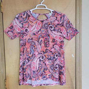 Chicos 1 Blouse Short Sleeve